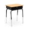 Virco 23-31 in. H, Metal Frame / Particle Board Top 24 in. W X 785MBB - alternate 1